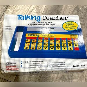 The original talking teacher!! 1986 Coleco Industries Inc.